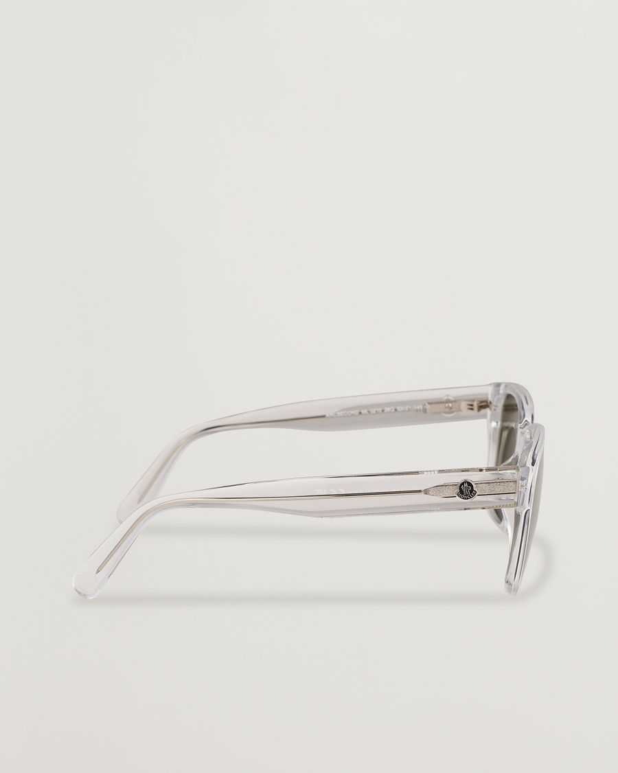 Homme | Moncler Lunettes Arcsecond Sunglasses Crystal/Green Mirror | Moncler Lunettes | Arcsecond Sunglasses Crystal/Green Mirror