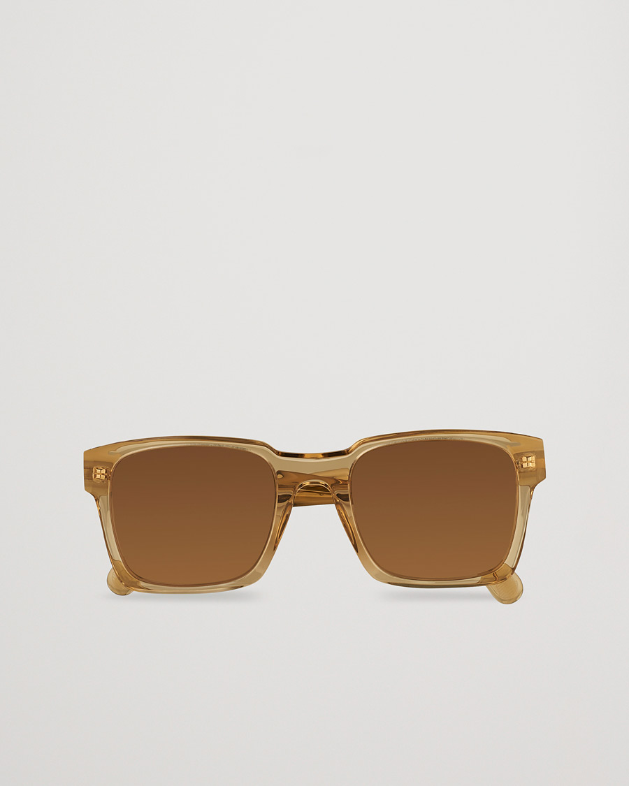 Homme | Moncler Lunettes Arcsecond Sunglasses Shiny Beige/Brown | Moncler Lunettes | Arcsecond Sunglasses Shiny Beige/Brown