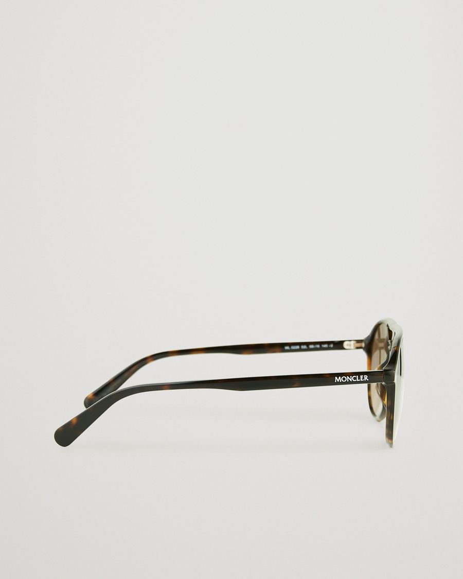 Heren | Moncler Lunettes ML0228 Sunglasses Dark Havana/Roviex | Moncler Lunettes | ML0228 Sunglasses Dark Havana/Roviex