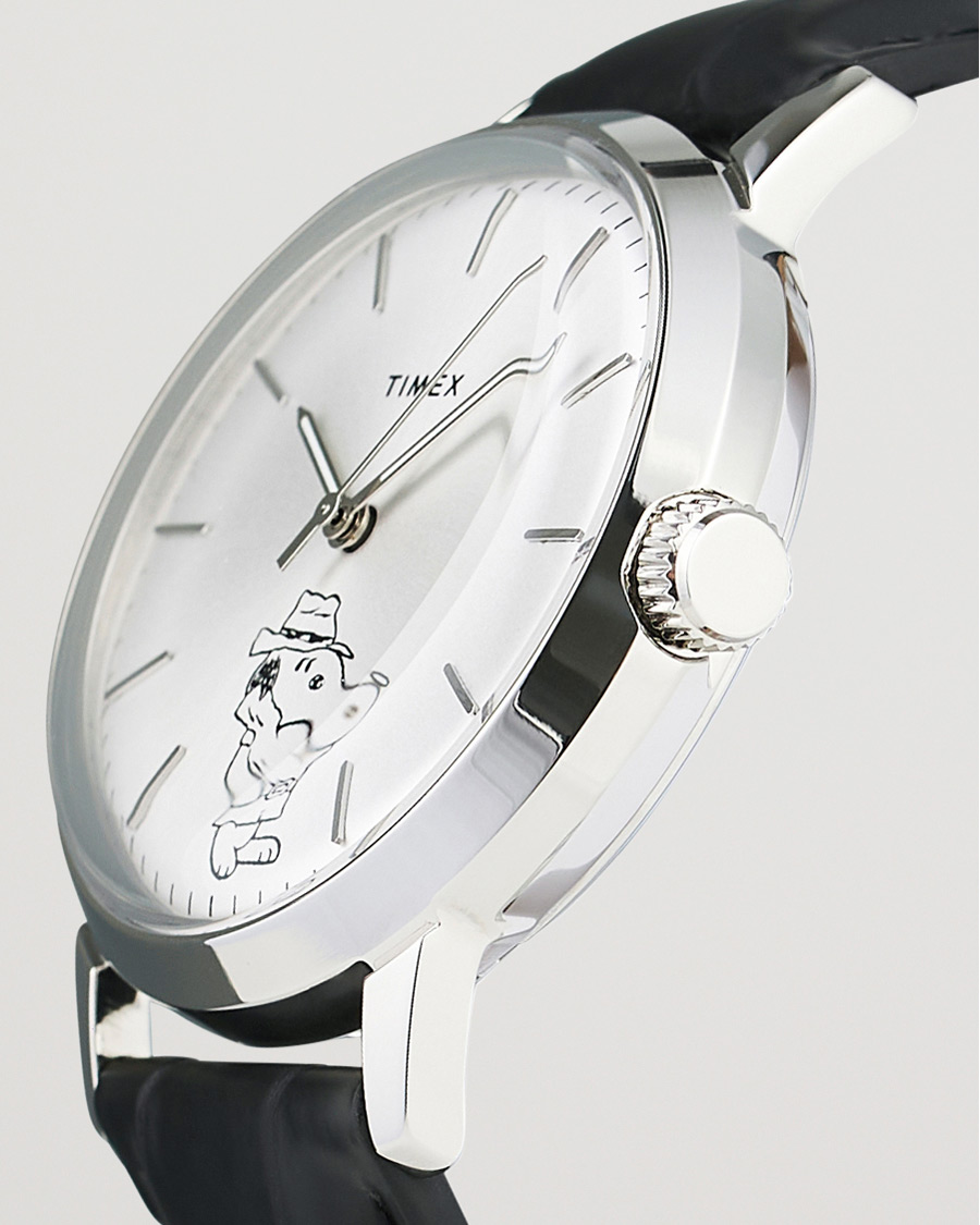 Heren | Timex Marlin Automatic Snoopy Secret Agent 40mm Black | Timex | Marlin Automatic Snoopy Secret Agent 40mm Black