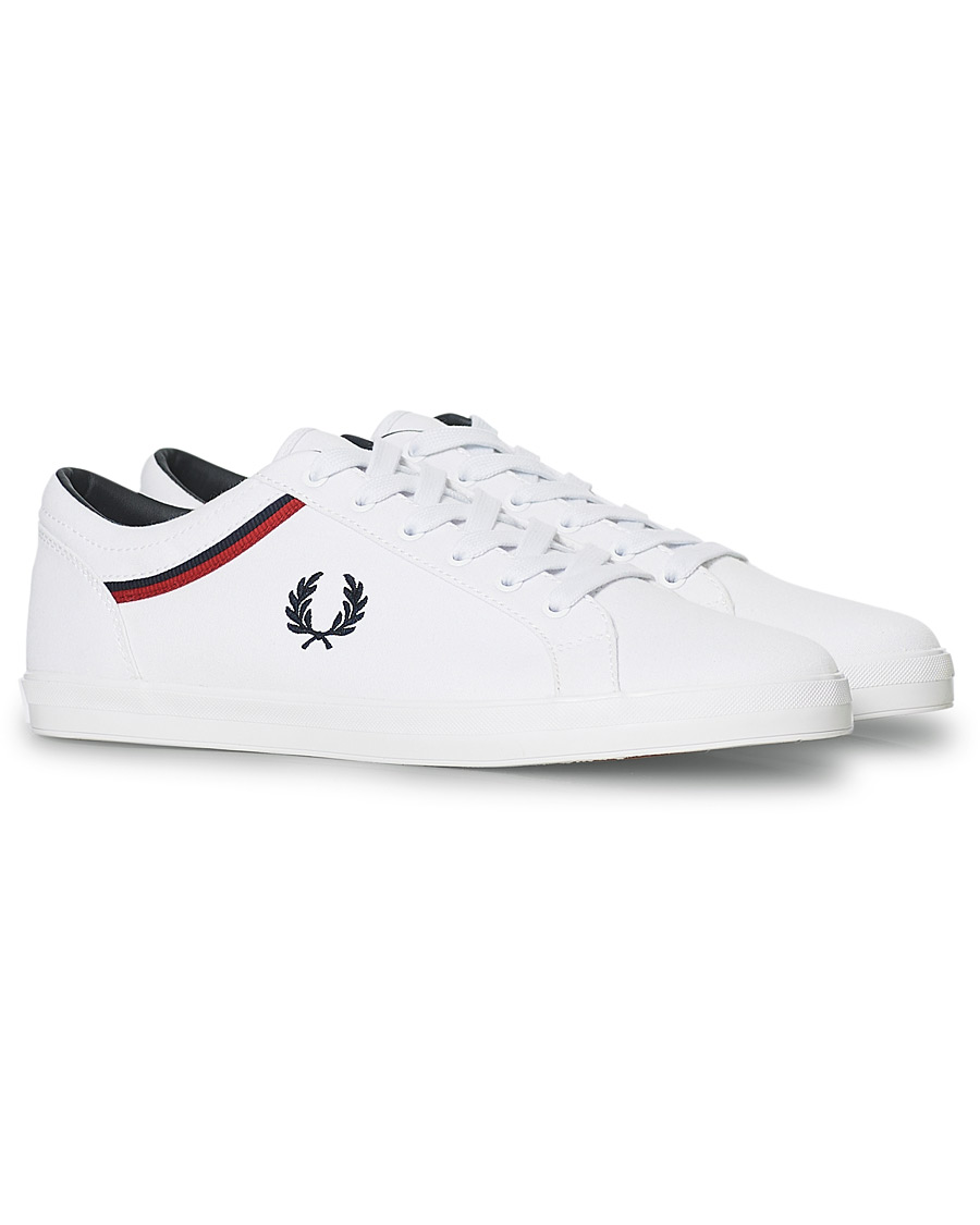 Homme | Fred Perry Basewill Twill White | Fred Perry | Basewill Twill White