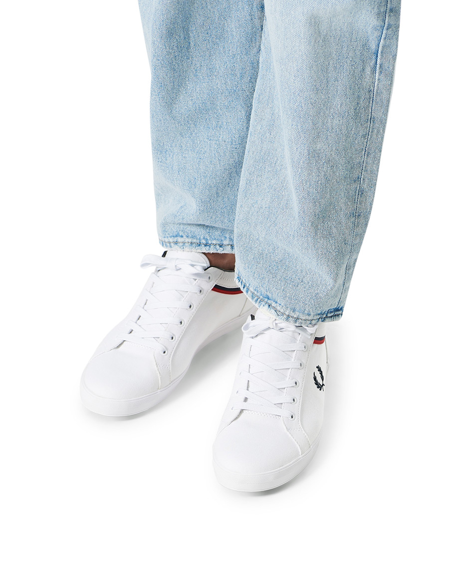 Homme | Fred Perry Basewill Twill White | Fred Perry | Basewill Twill White