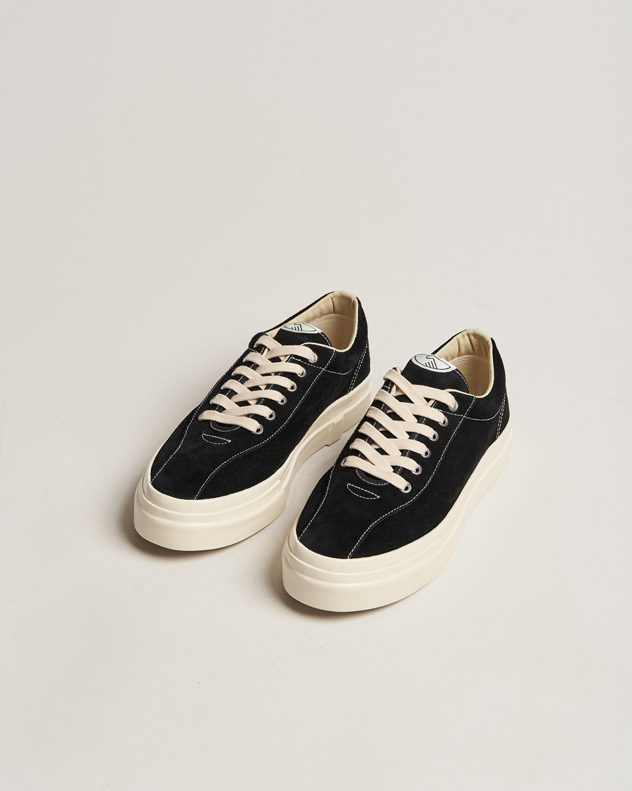 Homme | Baskets | Stepney Workers Club | Dellow Suede Sneaker Black/Ecru