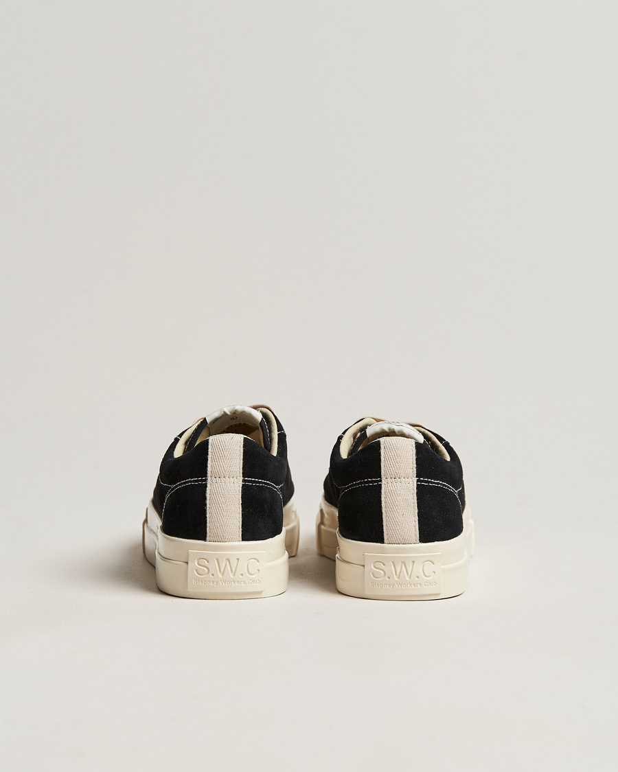 Homme | Baskets | Stepney Workers Club | Dellow Suede Sneaker Black/Ecru