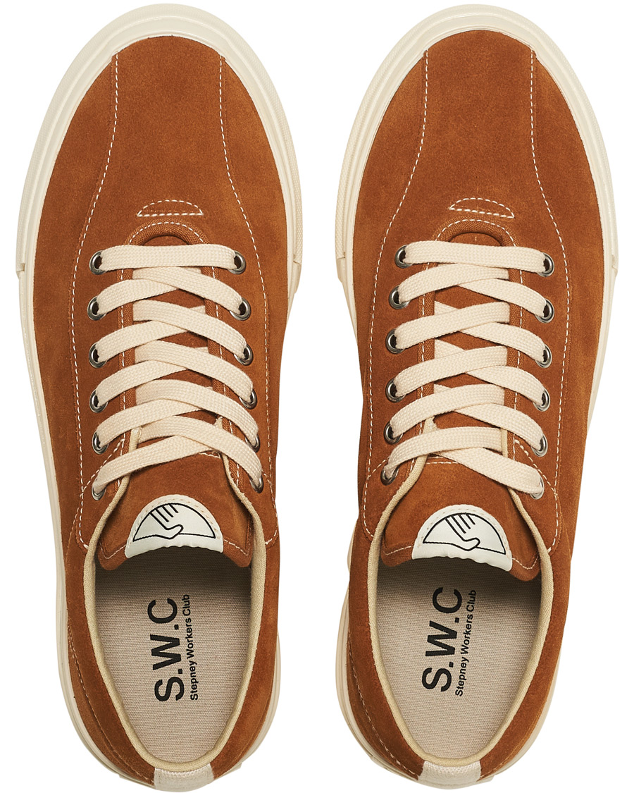 Heren | Stepney Workers Club Dellow Suede Sneaker Tan | Stepney Workers Club | Dellow Suede Sneaker Tan