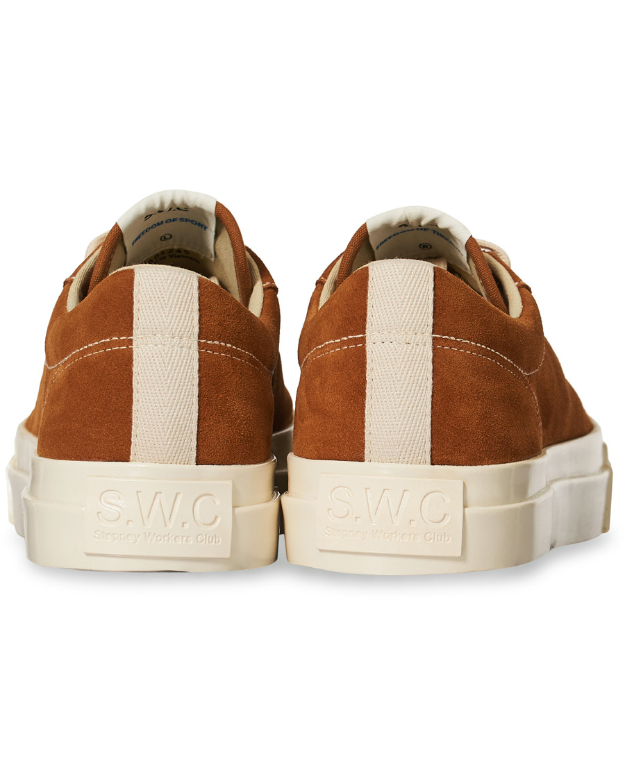 Heren | Stepney Workers Club Dellow Suede Sneaker Tan | Stepney Workers Club | Dellow Suede Sneaker Tan