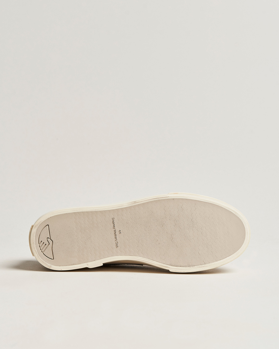 Homme | Stepney Workers Club Dellow Suede Sneaker Ecru/Navy | Stepney Workers Club | Dellow Suede Sneaker Ecru/Navy