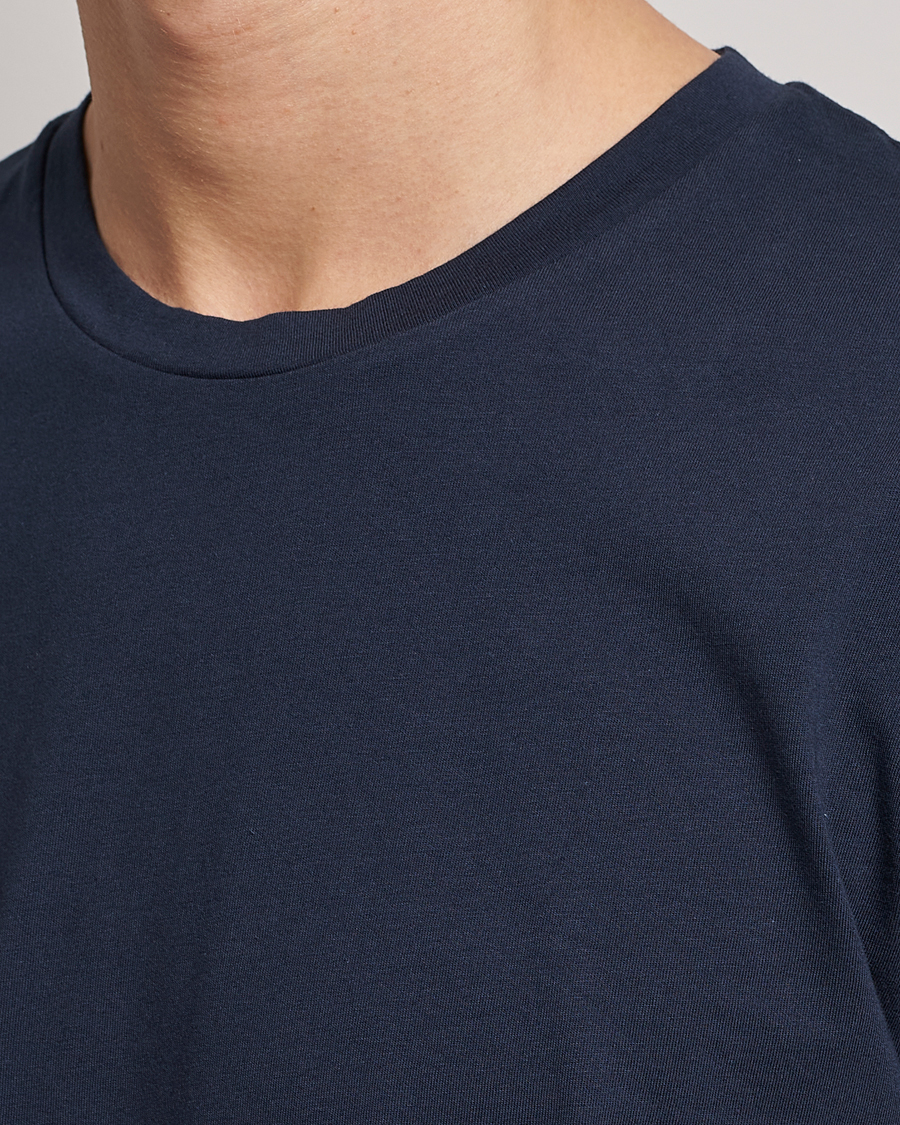 Heren | T-shirts | Samsøe Samsøe | Kronos Crew Neck Tee Total Eclipse