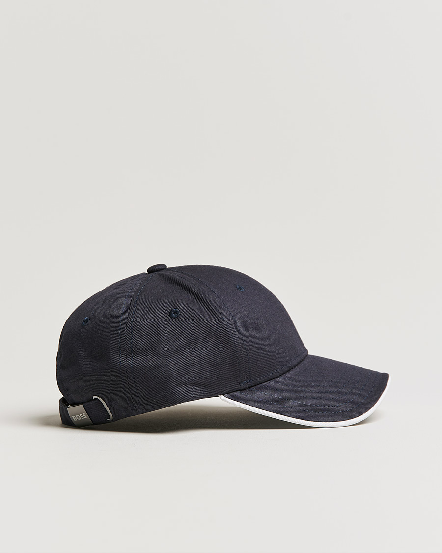 Homme | BOSS Athleisure Curved Logo Cap Dark Blue | BOSS GREEN | BOSS Athleisure Curved Logo Cap Dark Blue