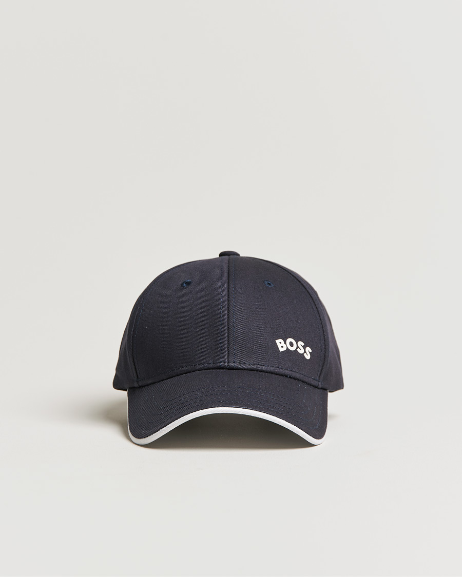Homme | BOSS Athleisure Curved Logo Cap Dark Blue | BOSS GREEN | BOSS Athleisure Curved Logo Cap Dark Blue