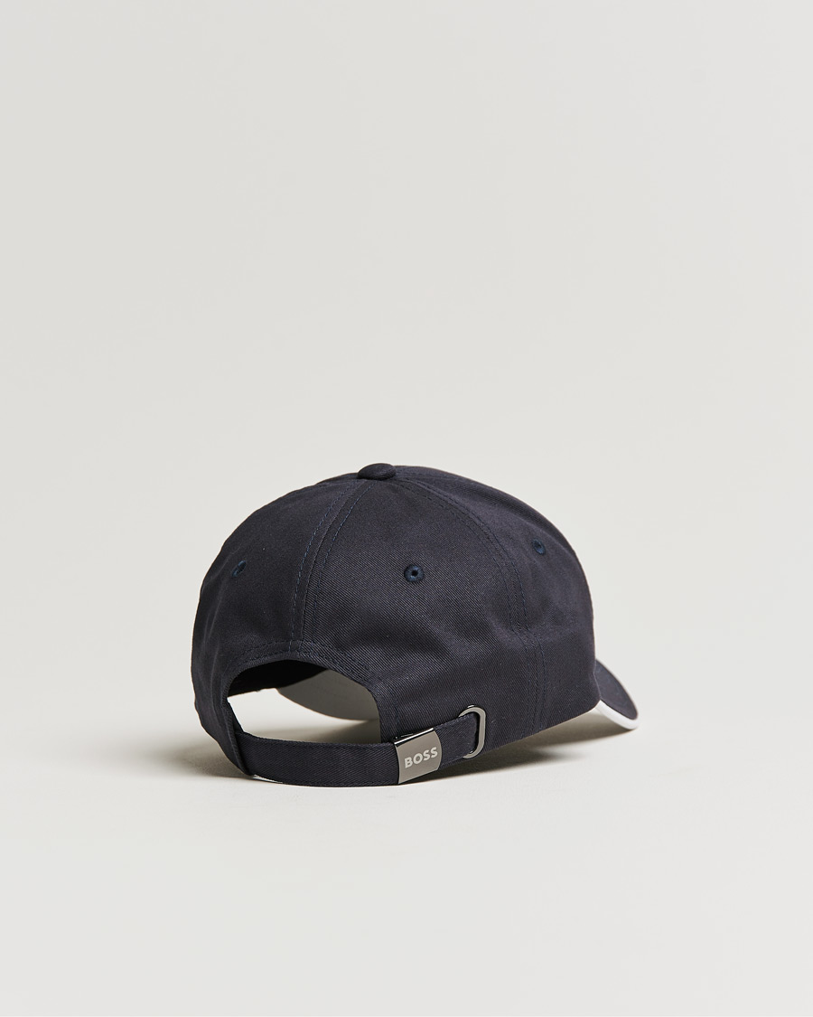 Homme | BOSS Athleisure Curved Logo Cap Dark Blue | BOSS GREEN | BOSS Athleisure Curved Logo Cap Dark Blue