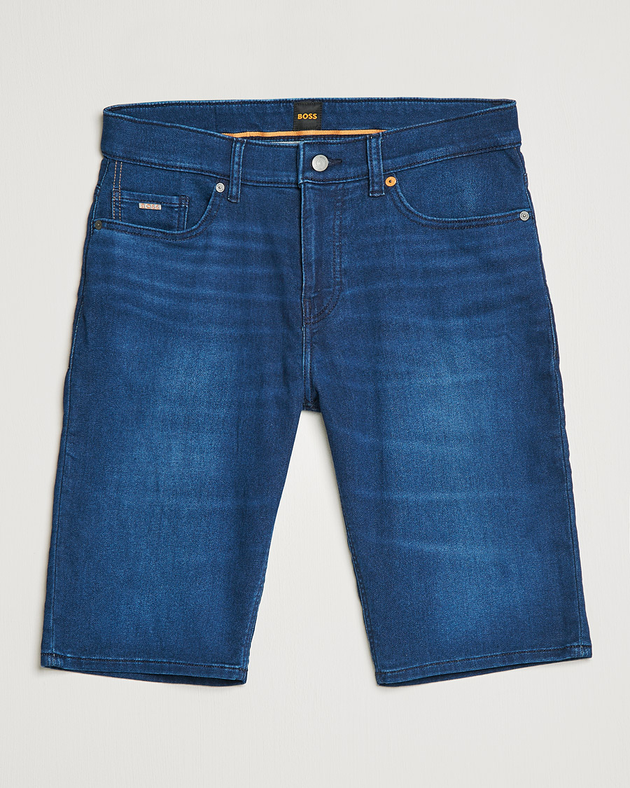 Homme | Shorts | BOSS ORANGE | BOSS Casual Taber Denim Shorts Navy