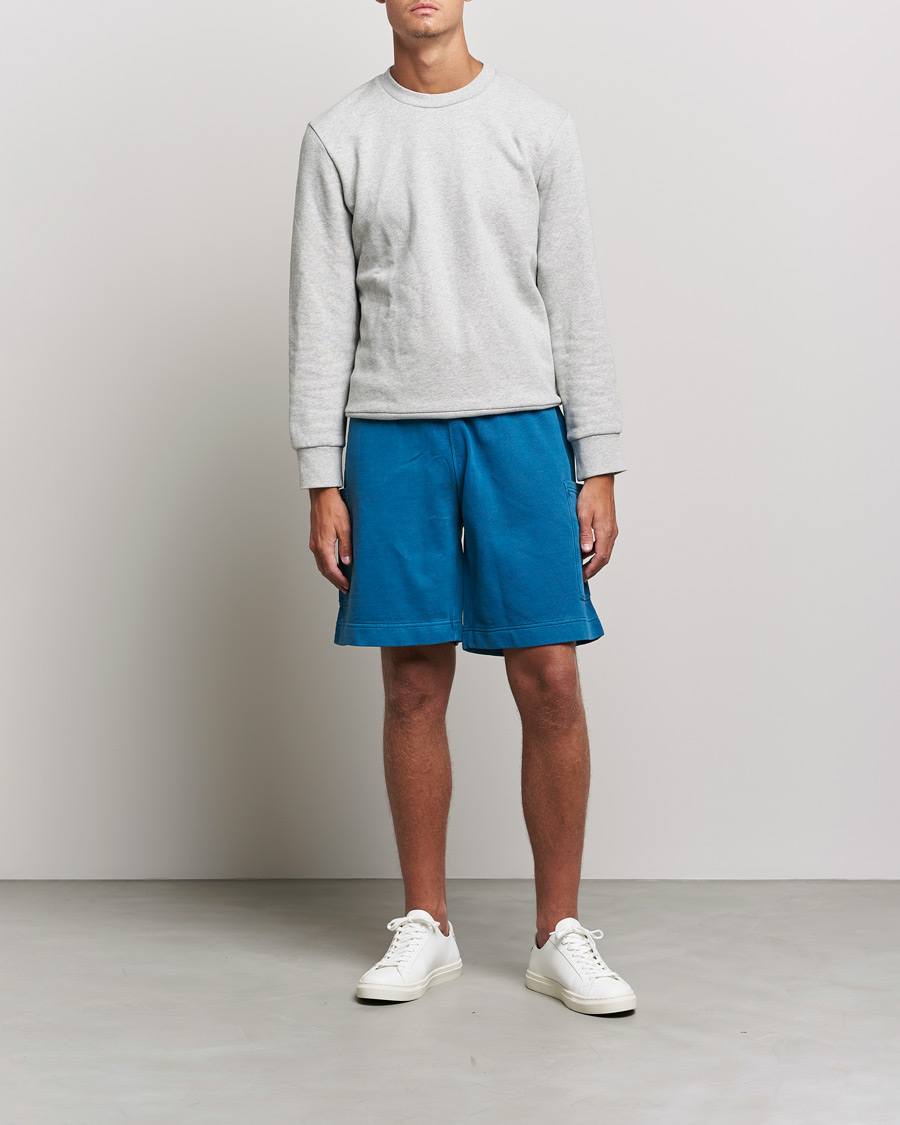 Heren | Korte broek | BOSS ORANGE | BOSS Casual Sefade Sweatshorts Medium Blue