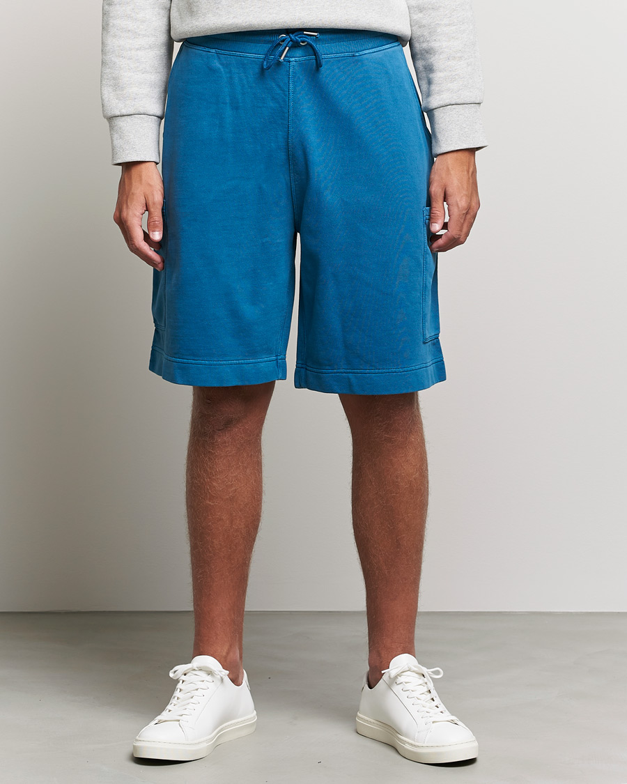 Heren | Korte broek | BOSS ORANGE | BOSS Casual Sefade Sweatshorts Medium Blue