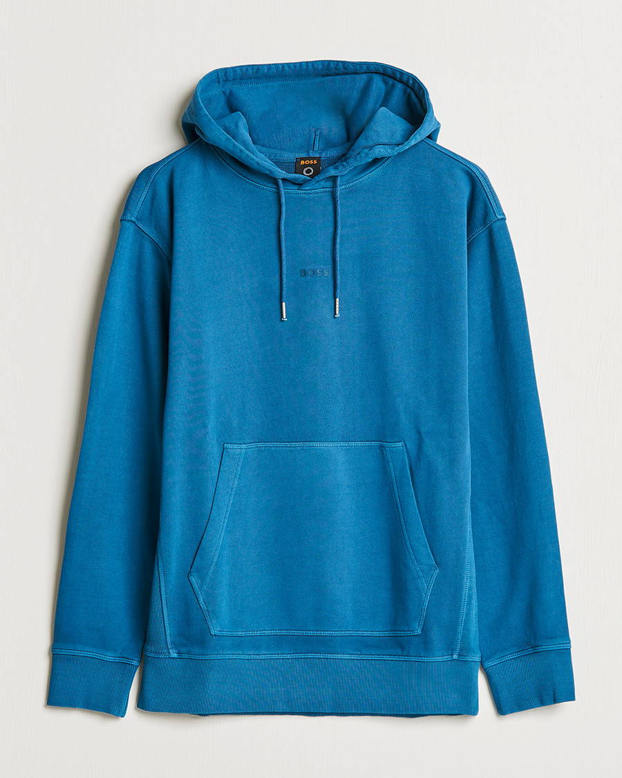 Heren | Truien | BOSS ORANGE | BOSS Casual Wefadehoody Hoodie Medium Blue