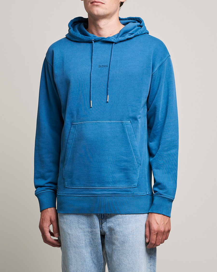 Heren | Truien | BOSS ORANGE | BOSS Casual Wefadehoody Hoodie Medium Blue