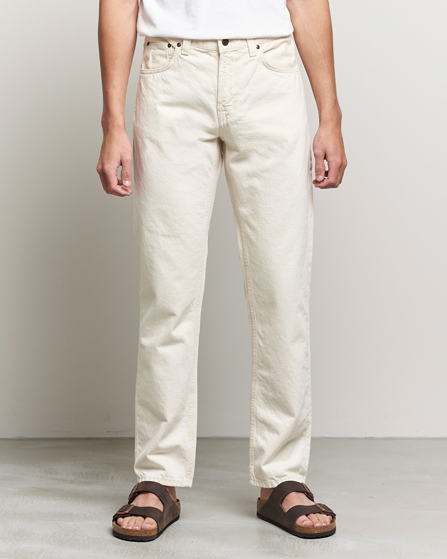 Heren | Jeans | Nudie Jeans | Gritty Jackson Jeans Soft Cream