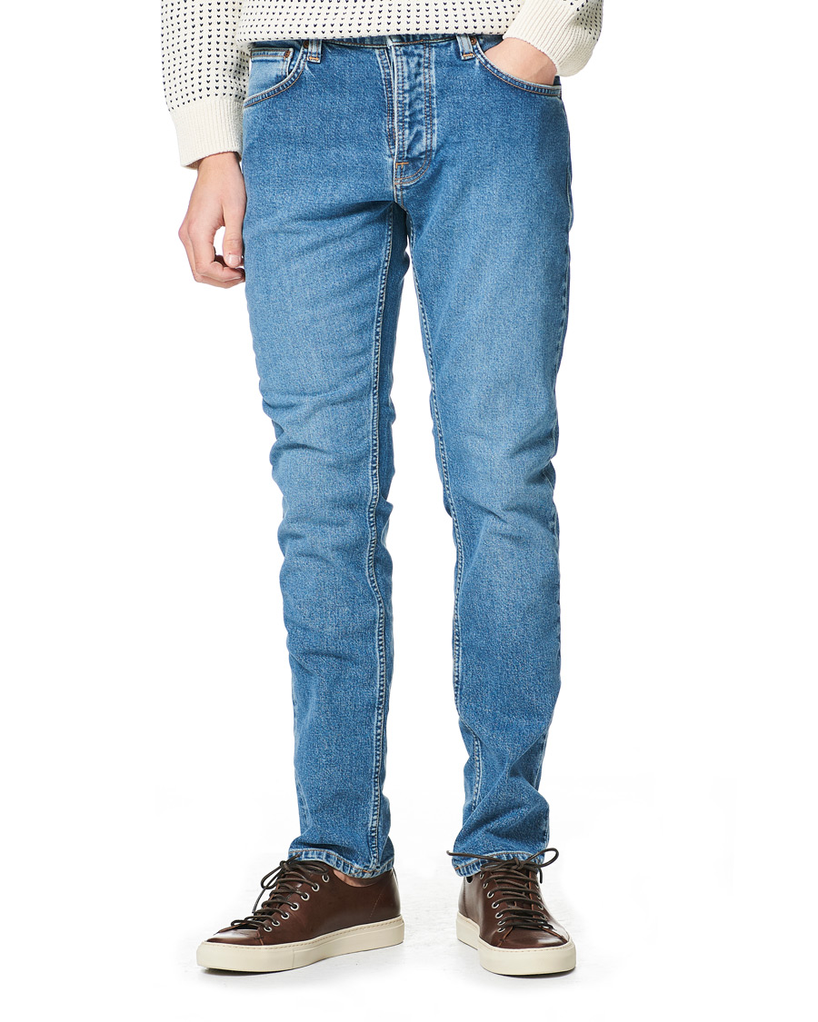 Heren | Jeans | Nudie Jeans | Grim Tim Jeans Broken Faded