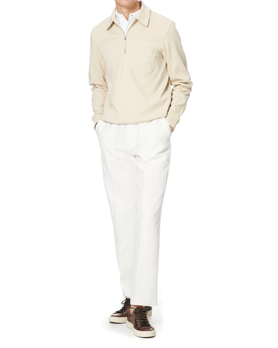 Homme | Pantalons | Tiger of Sweden | Iscove Linen Pants White