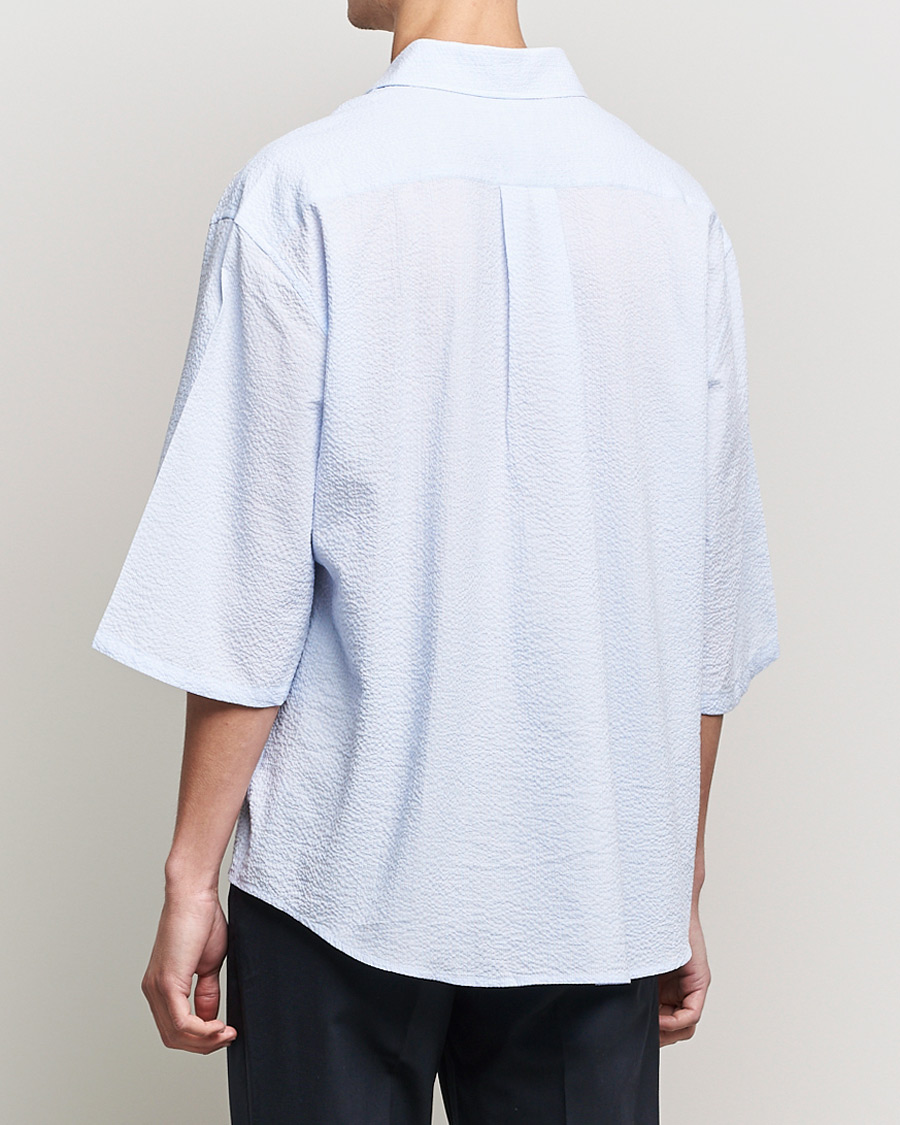 Homme | Chemises | Tiger of Sweden | Kevin Short Sleeve Shirt Light blue