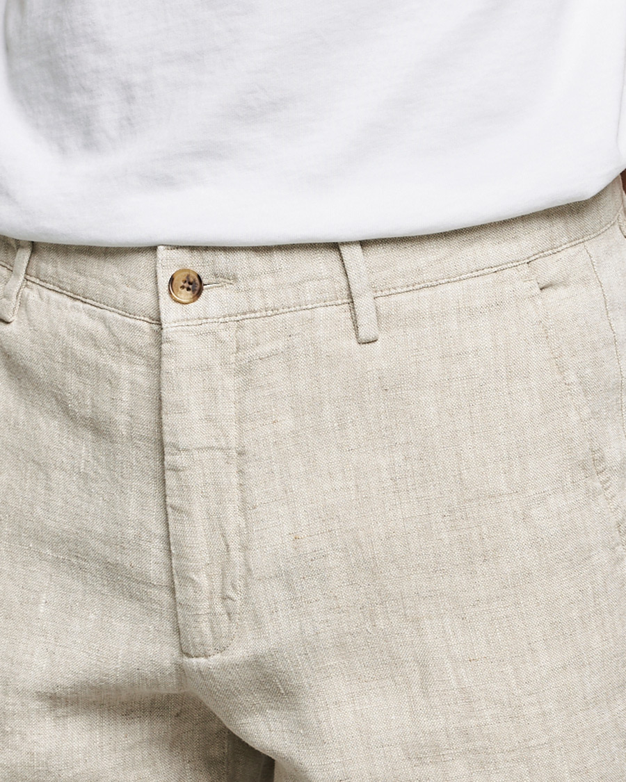 Homme | Pantalons | NN07 | Karl Linen Trousers Oat