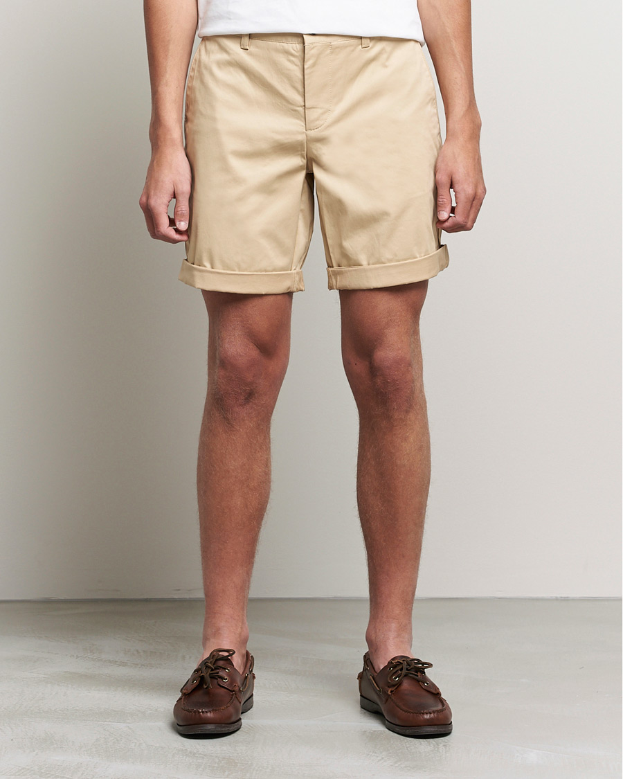 Homme | Shorts | J.Lindeberg | Nathan Super Satin Shorts Safari Beige