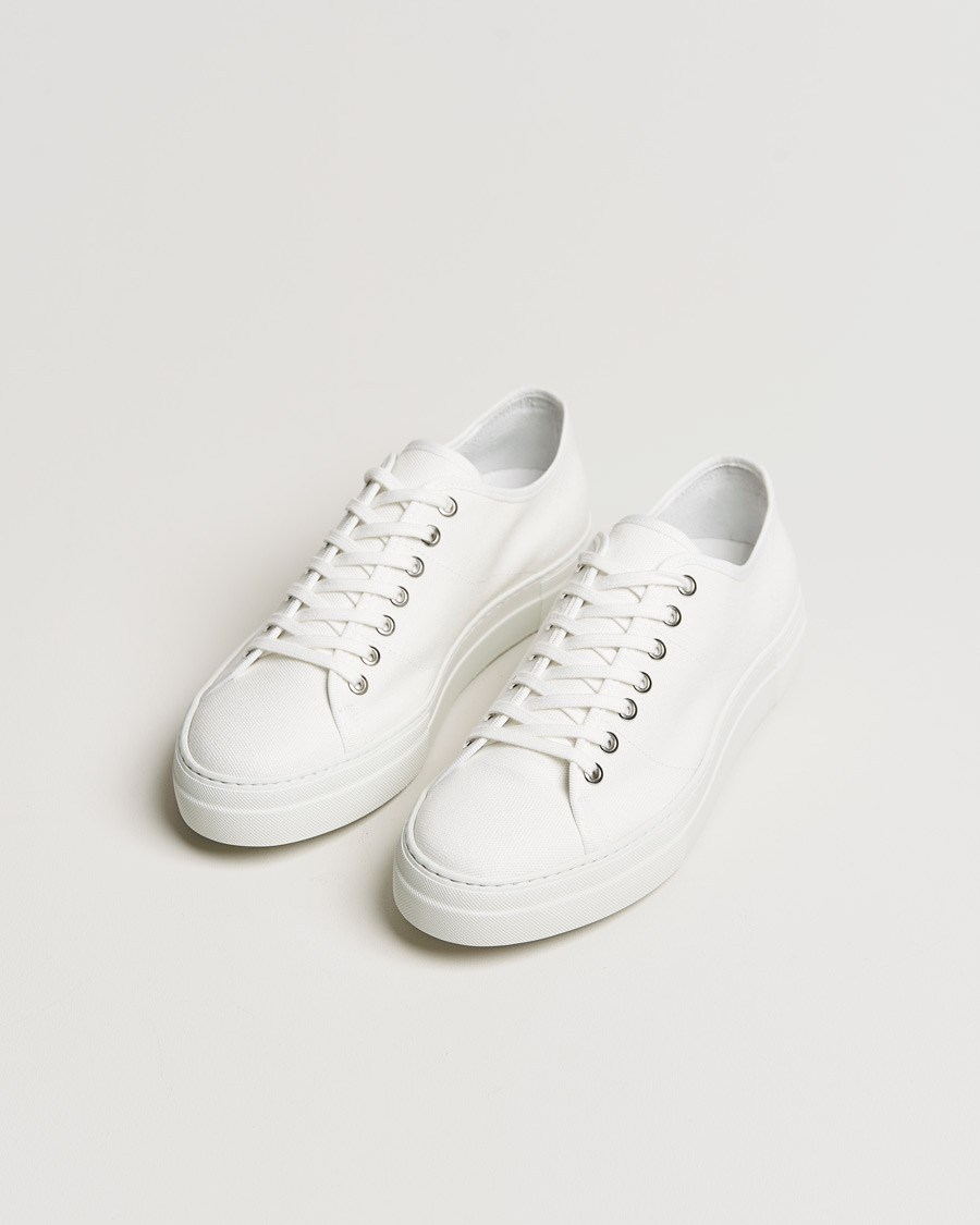 Homme | J.Lindeberg Art Signature Canvas Sneaker White | J.Lindeberg | Art Signature Canvas Sneaker White