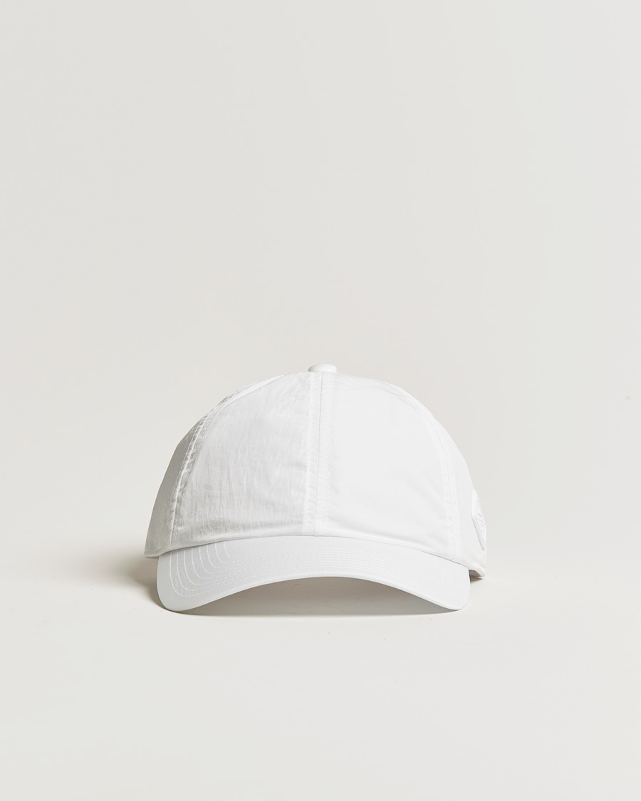Homme | J.Lindeberg Elijah Crinkle Nylon Logo Cap White | J.Lindeberg | Elijah Crinkle Nylon Logo Cap White