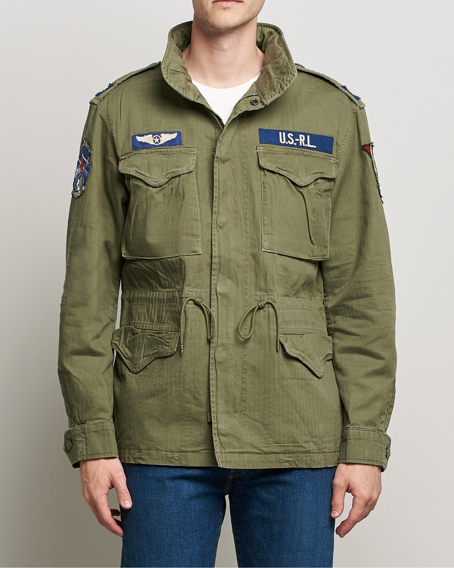 Homme | Manteaux Et Vestes | Polo Ralph Lauren | M65 Field Jacket Olive Mountain