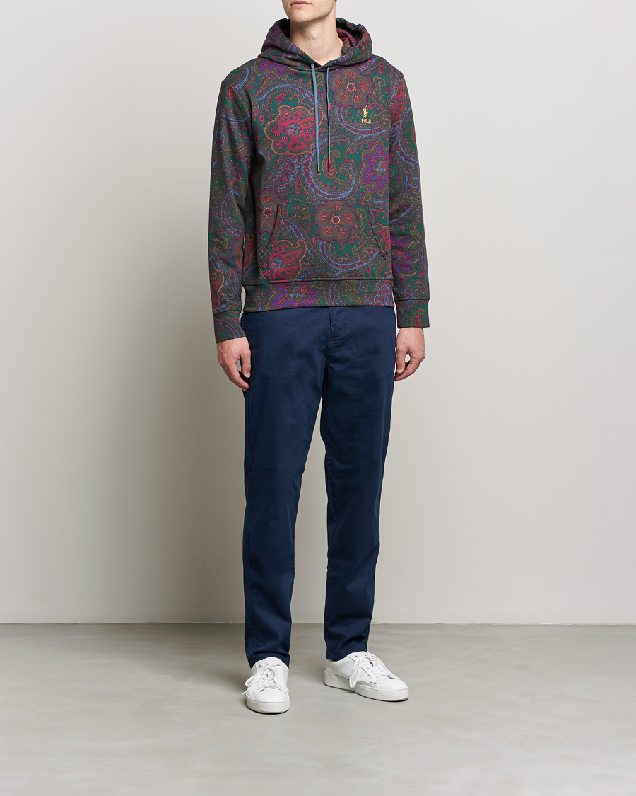 Heren | Truien | Polo Ralph Lauren | Double Knit Paisley Hoodie Multi