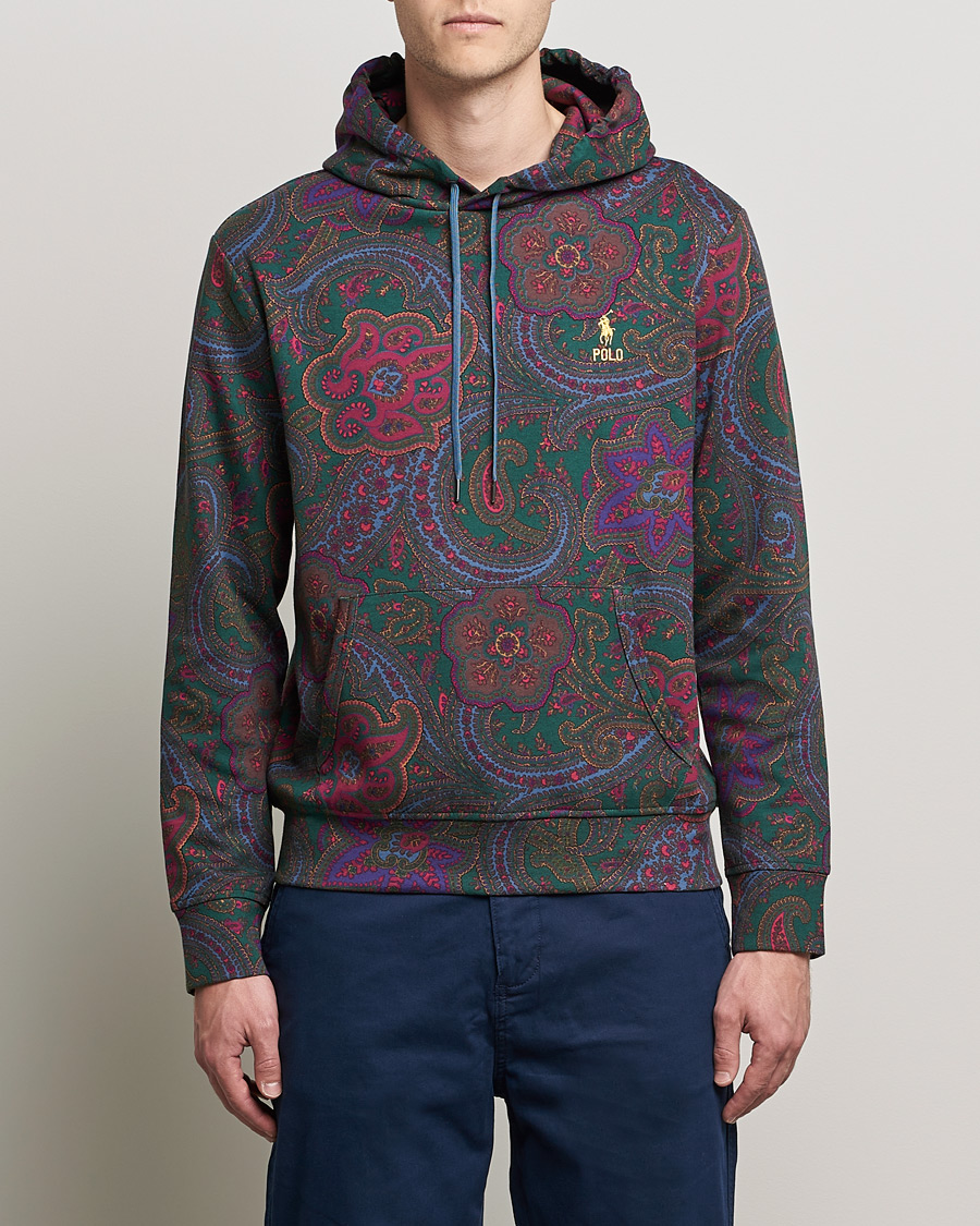 Heren | Truien | Polo Ralph Lauren | Double Knit Paisley Hoodie Multi