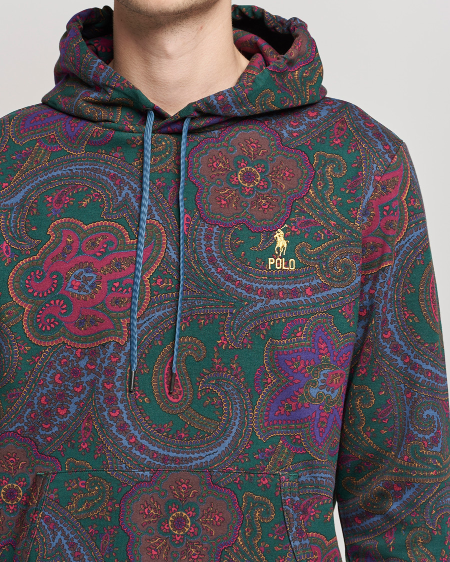 Heren | Truien | Polo Ralph Lauren | Double Knit Paisley Hoodie Multi