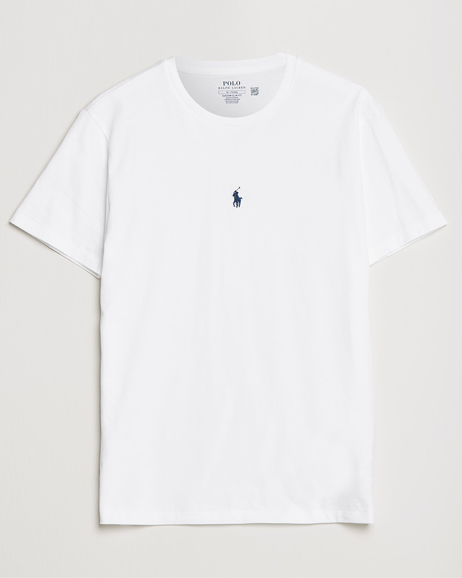 Heren | T-shirts | Polo Ralph Lauren | Chest Crew Neck Tee White