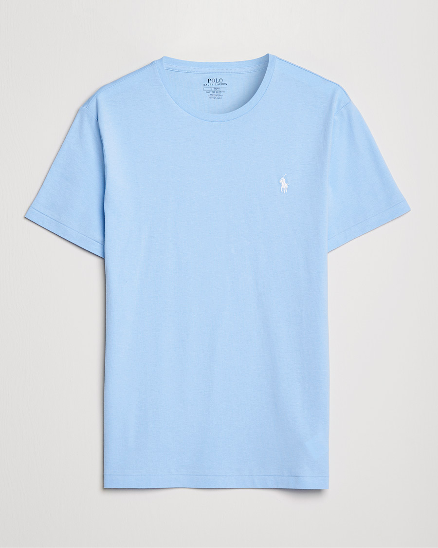 Heren | T-shirts | Polo Ralph Lauren | Crew Neck Tee Elite Blue