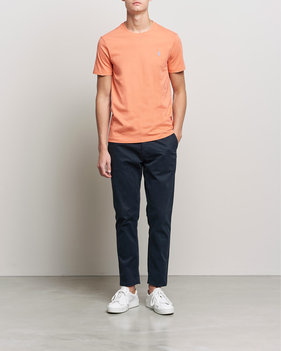Homme | T-shirts | Polo Ralph Lauren | Crew Neck Tee Deep Mango