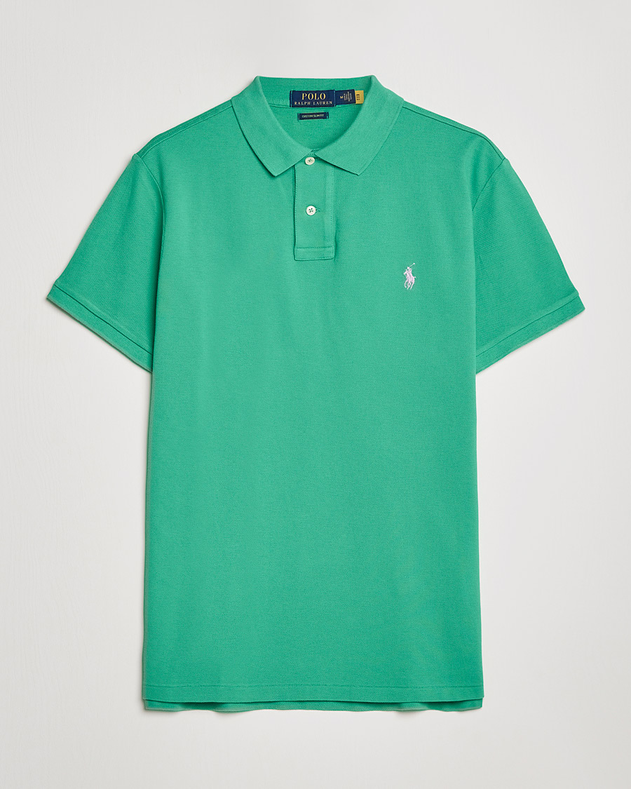 Homme | Polos | Polo Ralph Lauren | Custom Slim Fit Polo Raft Green