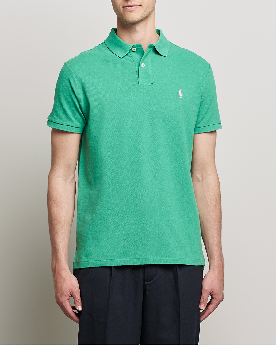 Homme | Polos | Polo Ralph Lauren | Custom Slim Fit Polo Raft Green