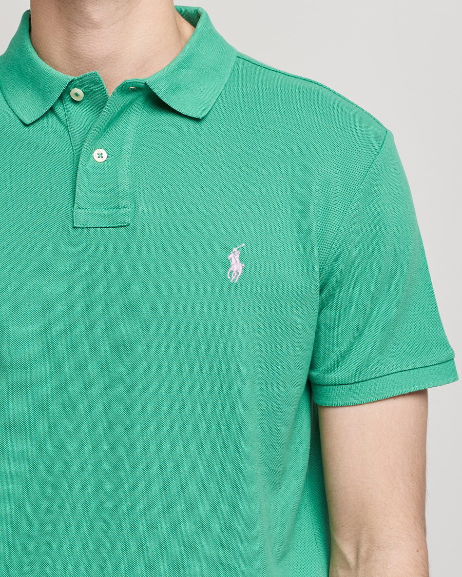 Homme | Polos | Polo Ralph Lauren | Custom Slim Fit Polo Raft Green