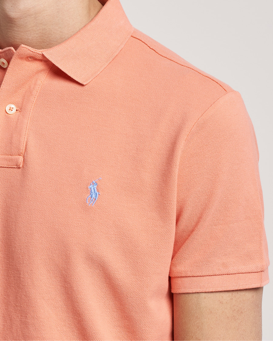 Homme | Polos | Polo Ralph Lauren | Custom Slim Fit Polo Deep Mango
