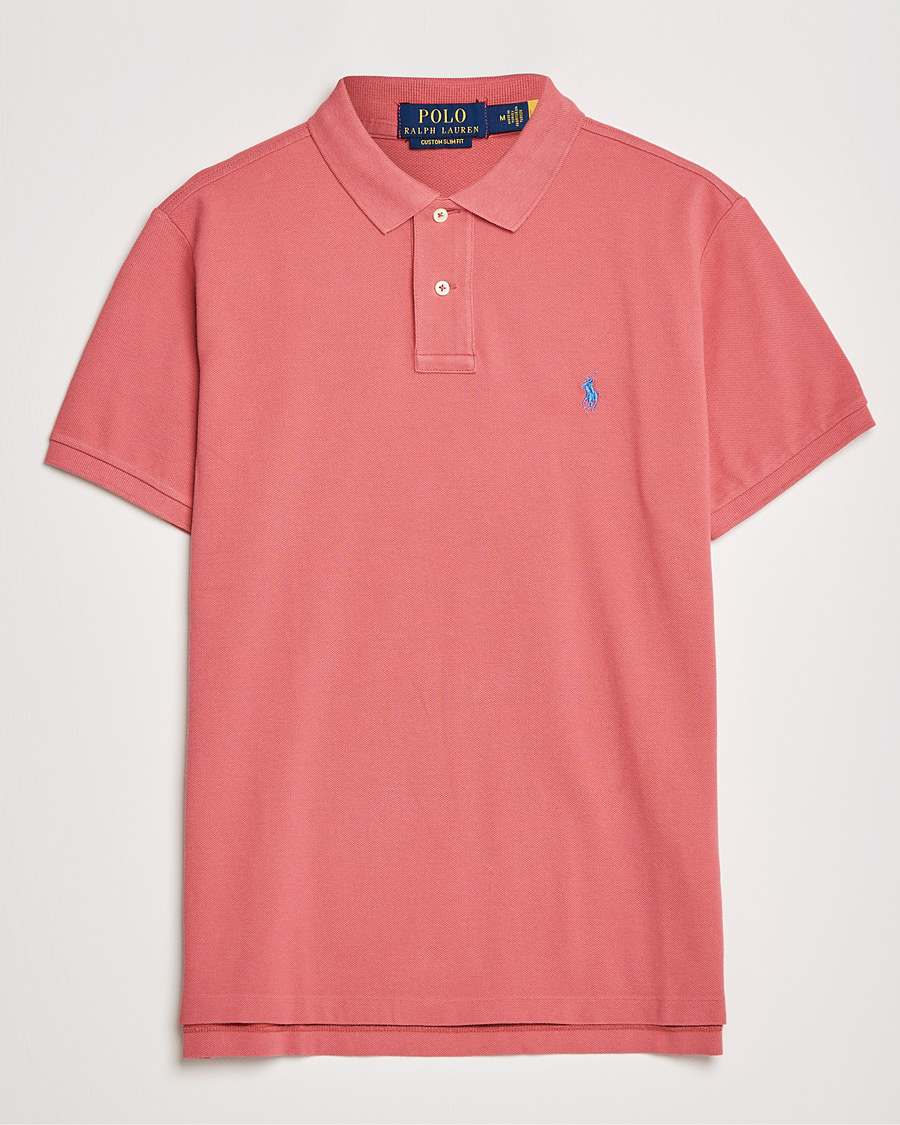 Homme | Polos | Polo Ralph Lauren | Custom Slim Fit Polo Adirondack Berry