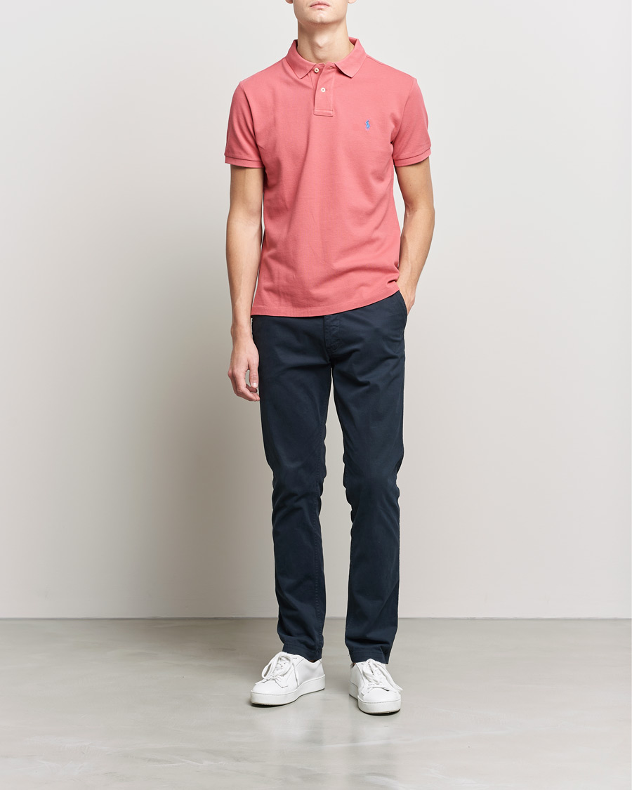 Homme | Polos | Polo Ralph Lauren | Custom Slim Fit Polo Adirondack Berry