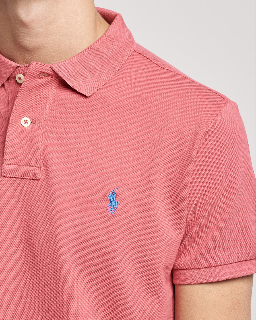 Homme | Polos | Polo Ralph Lauren | Custom Slim Fit Polo Adirondack Berry