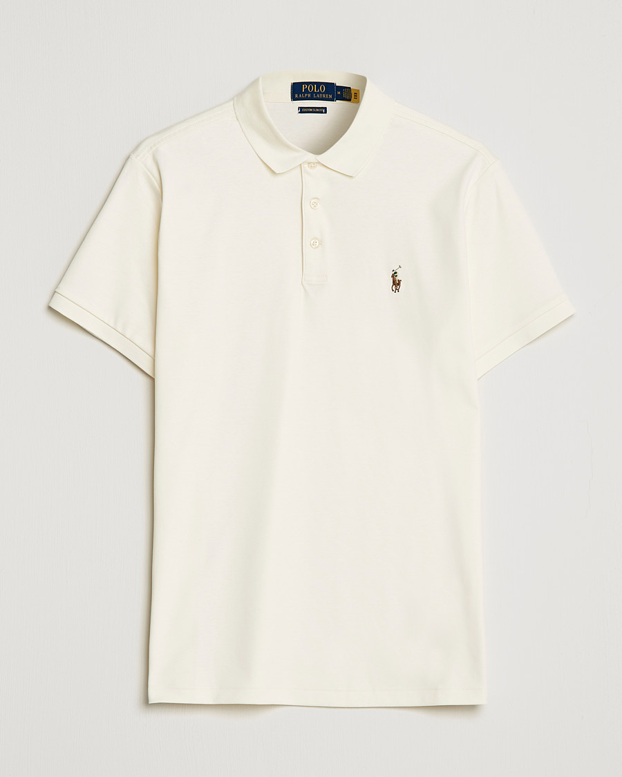 Homme | Polos | Polo Ralph Lauren | Luxury Pima Cotton Polo Clubhouse Cream