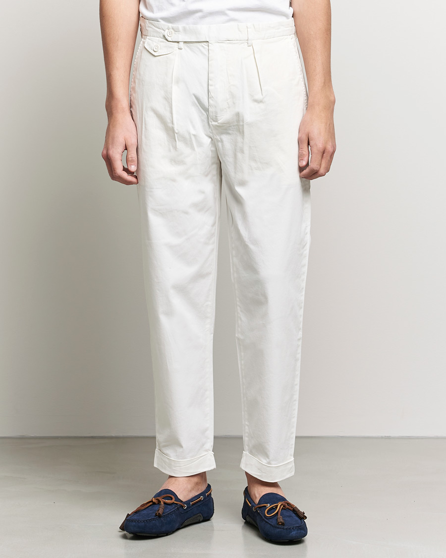 Homme | Pantalons | Polo Ralph Lauren | Featherweight Twill Trousers Deckwash White