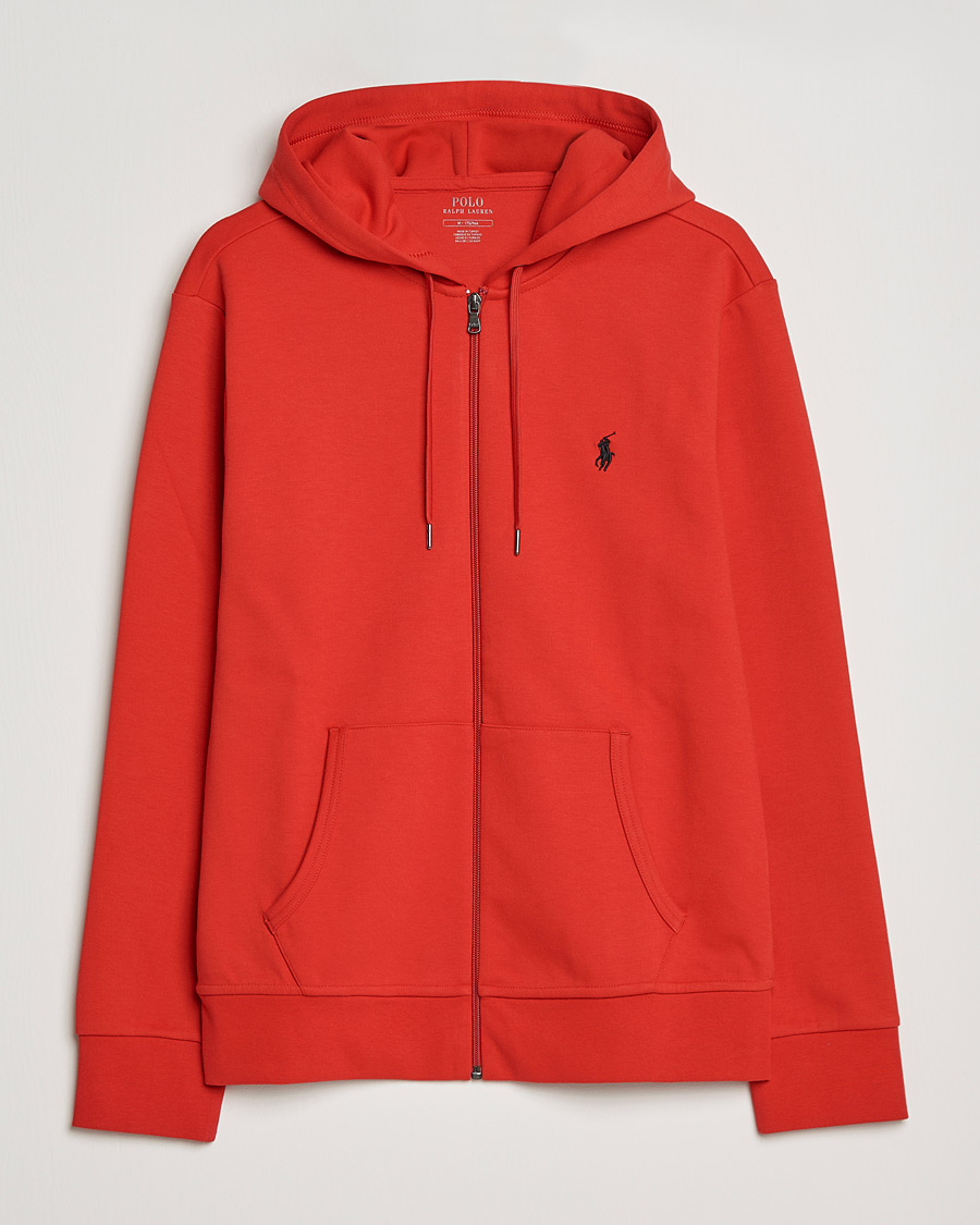 Heren | Truien | Polo Ralph Lauren | Tech Performance Full Zip Hoodie Red