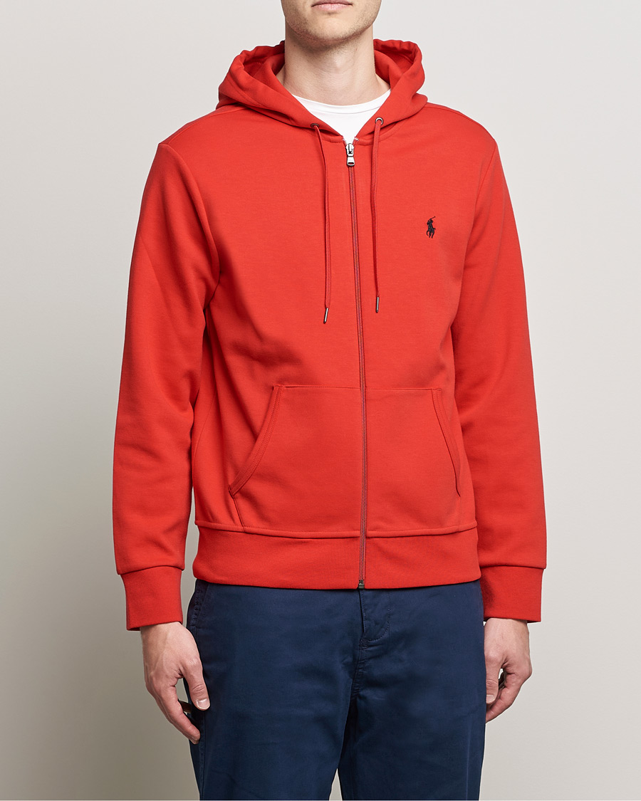 Heren | Truien | Polo Ralph Lauren | Tech Performance Full Zip Hoodie Red