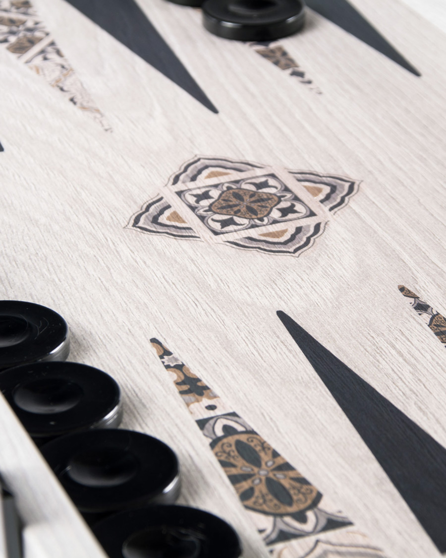 Homme | Jeux | Manopoulos | Wooden Creative Moroccan Mosaic Backgammon