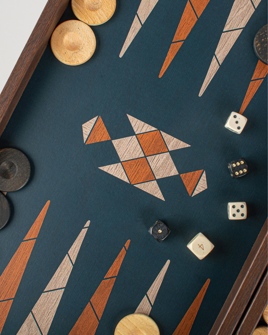 Homme | Jeux | Manopoulos | Wooden Creative Boho Chic Backgammon
