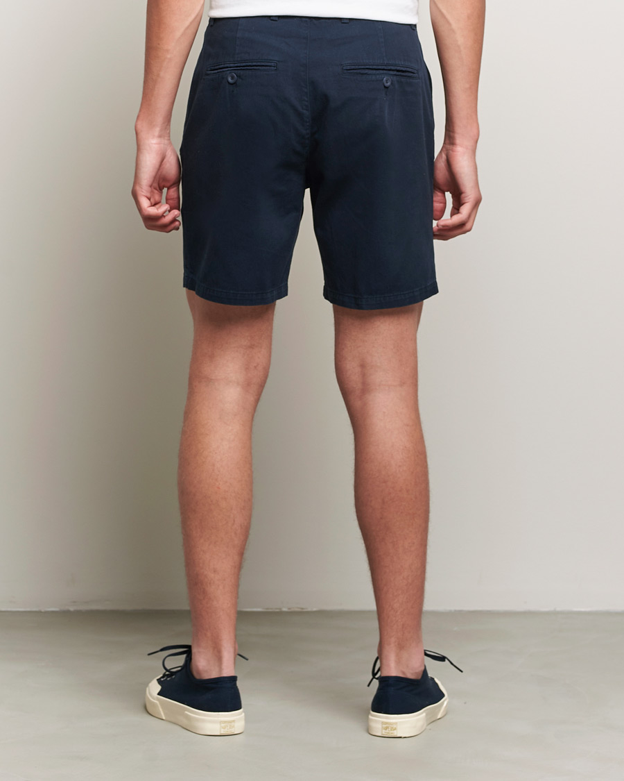 Homme | Shorts | A Day's March | Erie Cotton Chino Shorts Navy