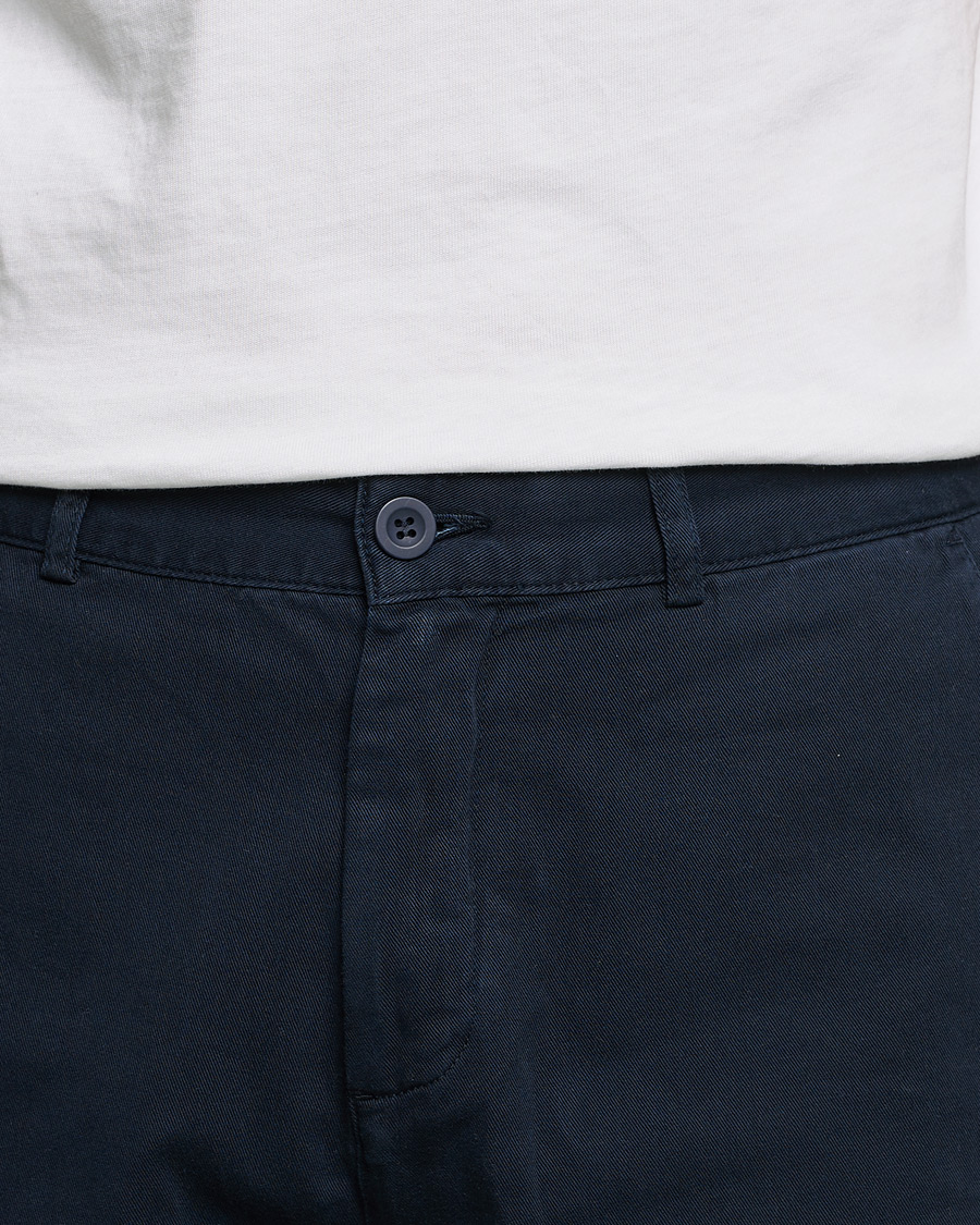 Homme | Shorts | A Day's March | Erie Cotton Chino Shorts Navy